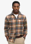 Superdry Lumberjack Check Shirt, Portland Wine Multi