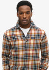 Superdry Lumberjack Check Shirt, Portland Wine Multi