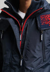 Superdry Mountain Windcheater Jacket, Nordic Chrome Navy