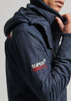 Superdry Mountain Windcheater Jacket, Nordic Chrome Navy