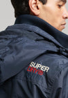 Superdry Mountain Windcheater Jacket, Nordic Chrome Navy