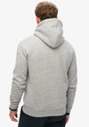 Superdry Vintage Logo Hoodie, Grey Marl