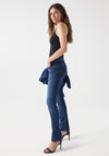 Salsa Secret Push In Slim Leg Jeans, Dark Blue Wash