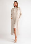 Serafina Collection Longline Open Front Cardigan, Cream