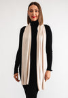 Serafina Collection Knit Scarf, Beige