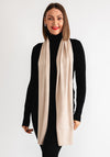 Serafina Collection Knit Scarf, Taupe