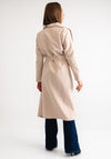 Serafina Collection One Size Belted Coat, Beige