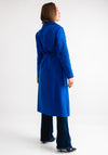 Serafina Collection One Size Belted Coat, Royal Blue