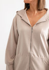 Serafina Collection Hoodie and Jogger Co Ord, Beige