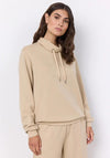 Soyaconcept Banu Drawstring Neckline Sweatshirt, Sand