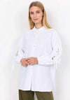 Soyaconcept Netti Tie Sleeve Shirt, White