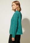 Street One Basic Blazer with Pockets, Lagoon Green