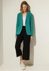 Street One Basic Blazer with Pockets, Lagoon Green