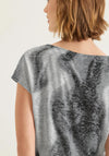 Street One Tie Dye Print T-Shirt, Grey