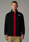 The North Face Men’s 100 Glacier Full Zip Fleece, Black