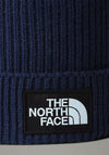 The North Face Logo Box Cuff Beanie, Summit Navy