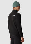 The North Face Men’s 100 Glacier Quarter Zip Fleece, TNF Black