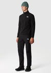 The North Face Men’s 100 Glacier Quarter Zip Fleece, TNF Black