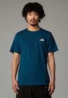 The North Face Men’s Simple Dome T-Shirt, Petrol Blue