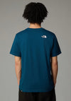 The North Face Men’s Simple Dome T-Shirt, Petrol Blue