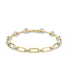 Ti Sento Chain Link Bracelet, Silver & Gold