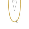 Ti Sento Curb Chain Necklace, Gold