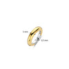 Ti Sento Dome Ring, Gold