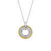 Ti Sento Intertwined Circles Pendant, Gold