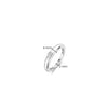 Ti Sento Solitaire Ring, Silver