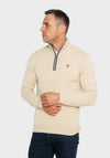 XV Kings By Tommy Bowe Falcons Quarter Zip Sweatshirt, Oatmeal