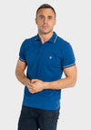 XV Kings By Tommy Bowe Loskop Polo Shirt, Straight Blue