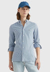 Tommy Hilfiger 1985 Pinstripe Shirt, Carbon Navy & Optic White