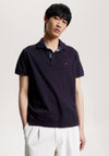 Tommy Hilfiger Check Placket Polo Shirt, Desert Sky