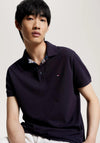 Tommy Hilfiger Check Placket Polo Shirt, Desert Sky