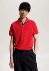 Tommy Hilfiger Check Placket Polo Shirt, Fireworks