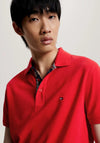 Tommy Hilfiger Check Placket Polo Shirt, Fireworks