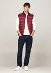 Tommy Hilfiger Core Packable Padded Gilet, Deep Rouge