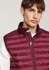 Tommy Hilfiger Core Packable Padded Gilet, Deep Rouge