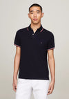 Tommy Hilfiger Core Tipped Polo Shirt, Desert Sky