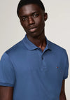 Tommy Hilfiger Essential Flag Embroidery Polo Shirt, Aegean Sea