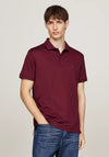 Tommy Hilfiger Essential Flag Embroidery Polo Shirt, Deep Rouge