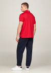 Tommy Hilfiger Essential Flag Embroidery Polo Shirt, Primary Red