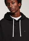 Tommy Hilfiger Essential Flag Logo Hoodie, Black