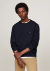 Tommy Hilfiger Essential Fleece Crew Neck Sweatshirt, Desert Sky