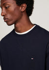 Tommy Hilfiger Essential Fleece Crew Neck Sweatshirt, Desert Sky