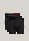 Tommy Hilfiger TH Everyday Micro 3 Pack Boxer Briefs, Black