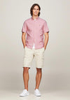 Tommy Hilfiger Flex 1985 Short Sleeve Shirt, Laser Pink