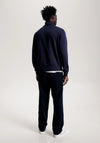 Tommy Hilfiger Flex Logo Half Zip Sweatshirt, Navy