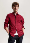 Tommy Hilfiger Flex Poplin Shirt, Royal Berry