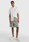 Tommy Hilfiger Flex Poplin Short Sleeve Shirt, White